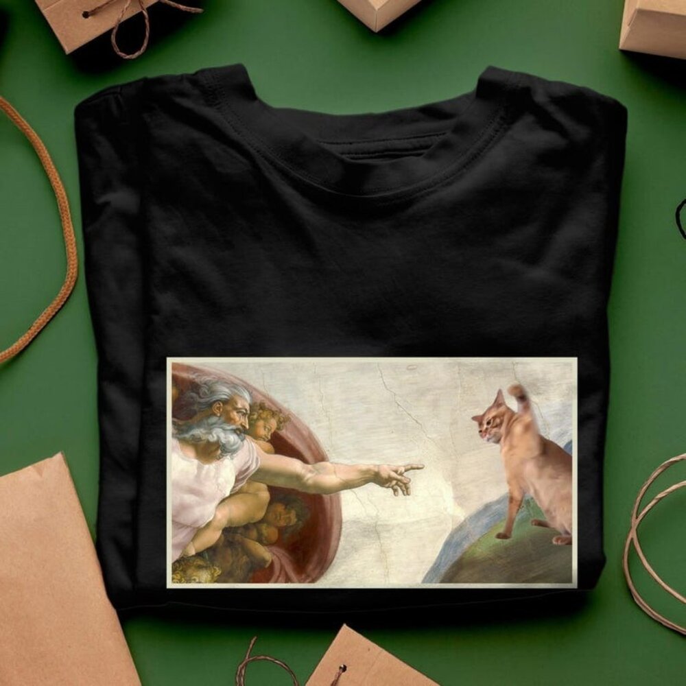 Almighty Slap, Funny Cat T-Shirt, Meme Shirt, Sarcastic Gift
